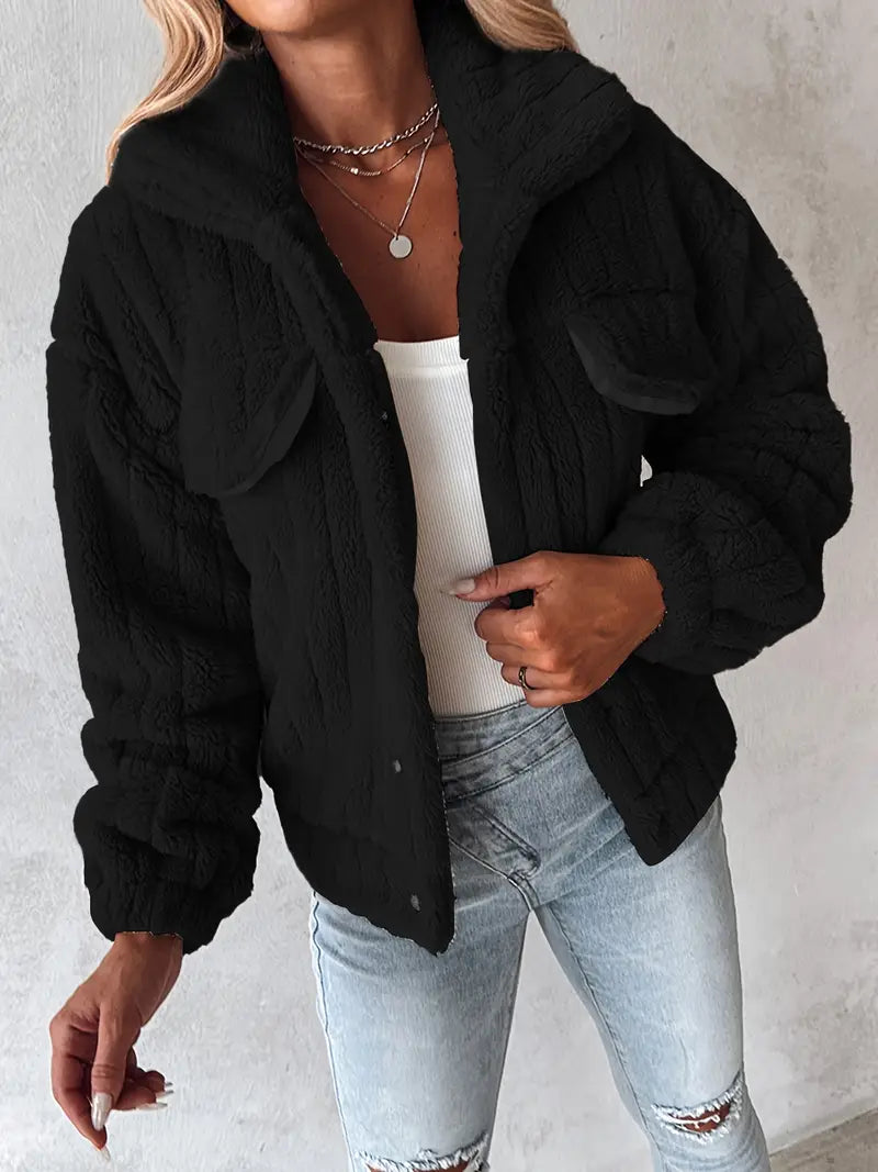 Karolina | Damska pluszowa kurtka