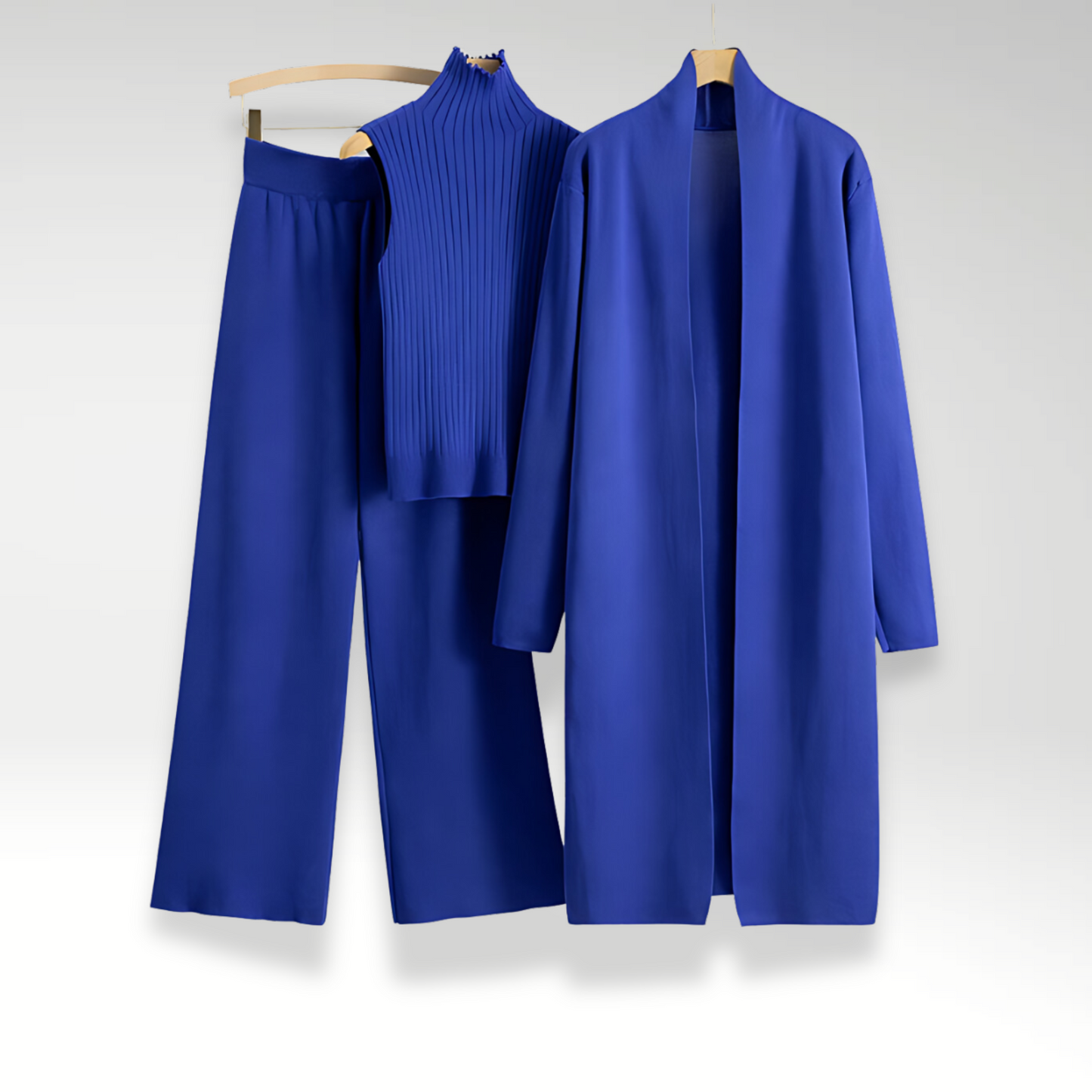 Klara | Luksusowy trzyczęściowy zestaw dzianinowy