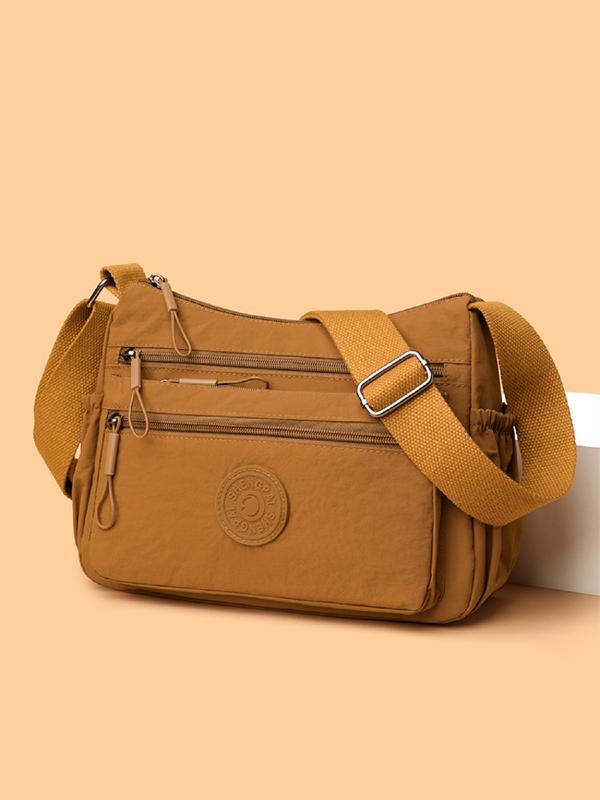 Sabina | Damska torebka crossbody z wieloma kieszeniami