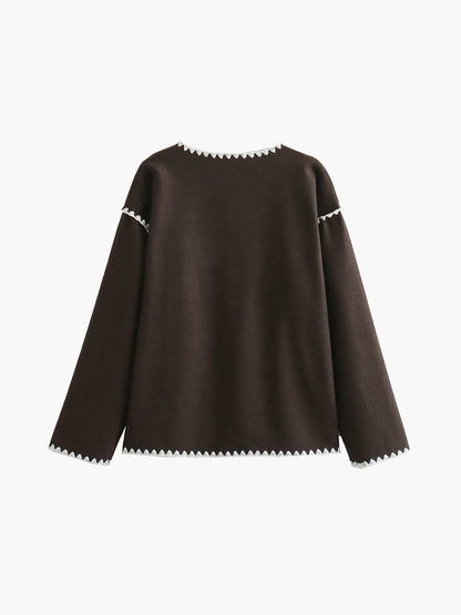 Ofelia | Kontrastowa kurtka