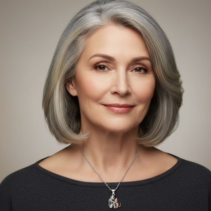 Kocia | Delikatny naszyjnik z motywem kota