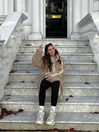 Katarzyna | Kurtka teddy z polaru